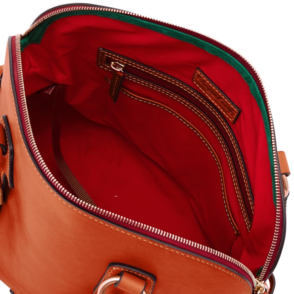 Florentine leather satchel Brand new never used